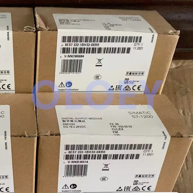 S7-1200Expansion module 6ES7222-1HF32-0XB0 6ES7222-1BF32-0XB0 6ES7222-1XF32-0XB0 6ES7222-1HH32-0XB0 6ES7222-1BH32-0XB0