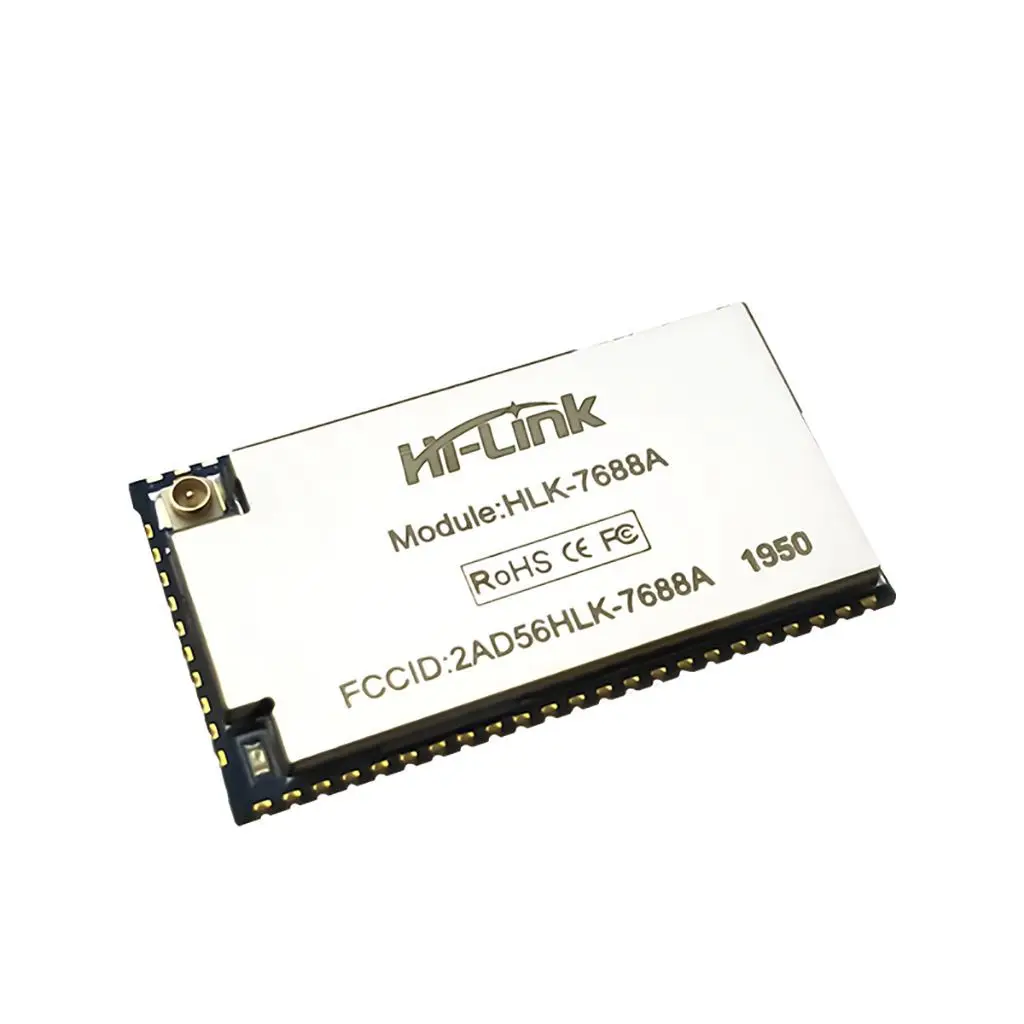 

580MHz Serial to WIFI Router Module 7688A Ultra-low Power OpenWrt Wireless Transmissions w/ SPI,I2C,I2S,PCM,UART,JTAG,GPIO Port