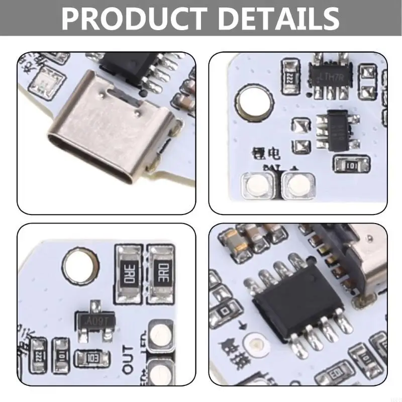 Type C Contrôle USB pour lampe à table LED dimmable 3 Tableau niveau 3