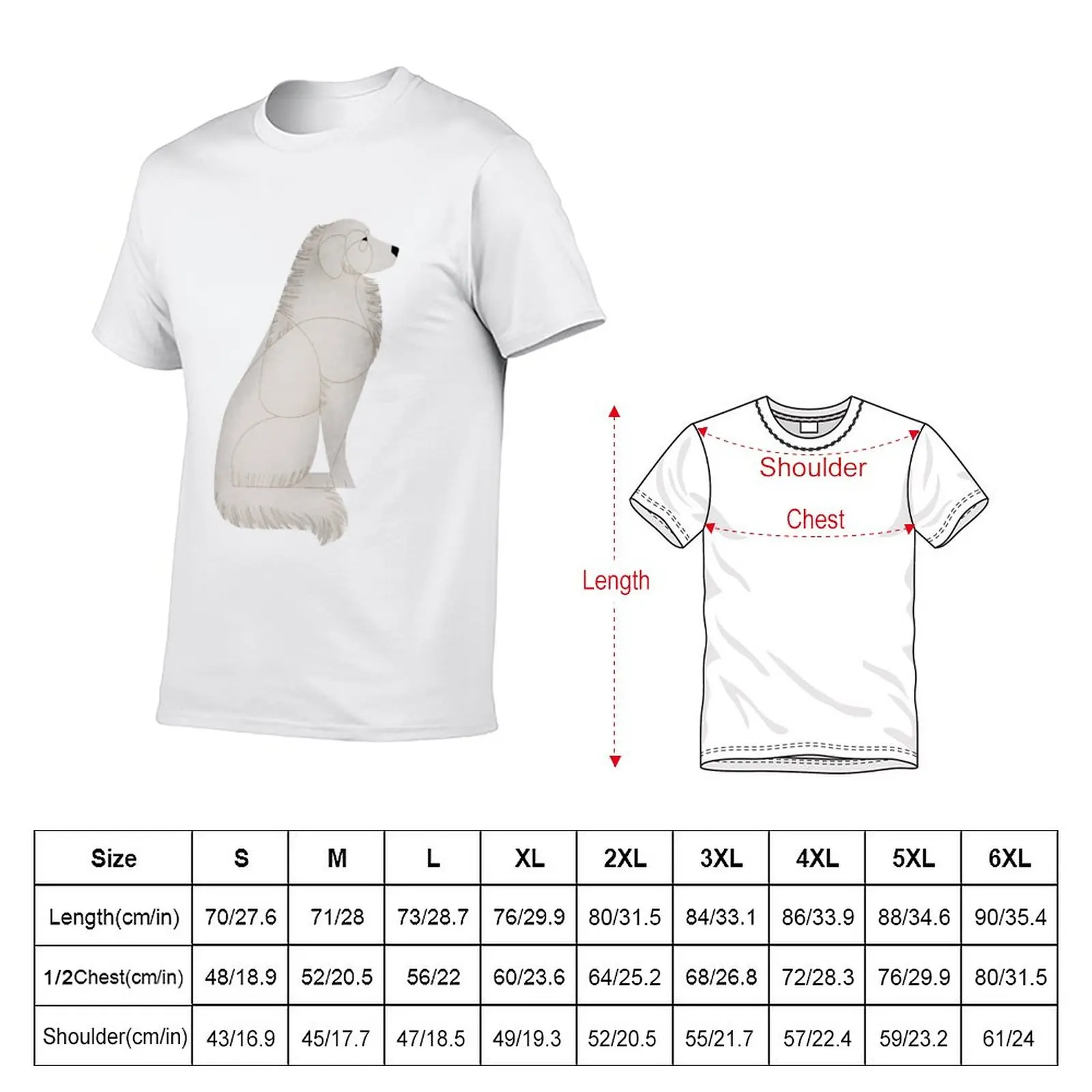 Year of the Dog - Maremma Sheepdog T-Shirt new edition oversized funnys Men's clothing