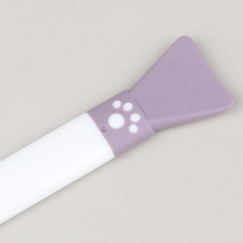 Gato Garra Escova Máscara De Silicone, Escova De Beleza, Máscara De Duas Cabeças Vara, Vara De Ajuste, Máscara Facial Suave, Ferramenta De Cuidado De Rosto, 1Pc