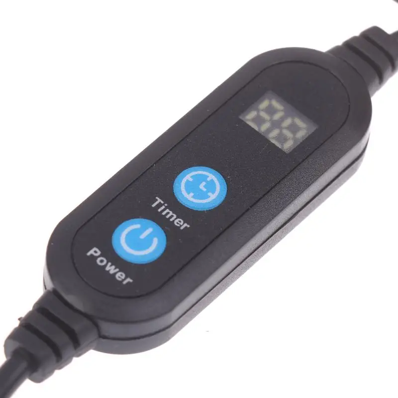 USB Countdown Timer Cord Digital Timer Switch Cable Auto Cutoff Connector Controller Timer Switch 30-minute Countdown
