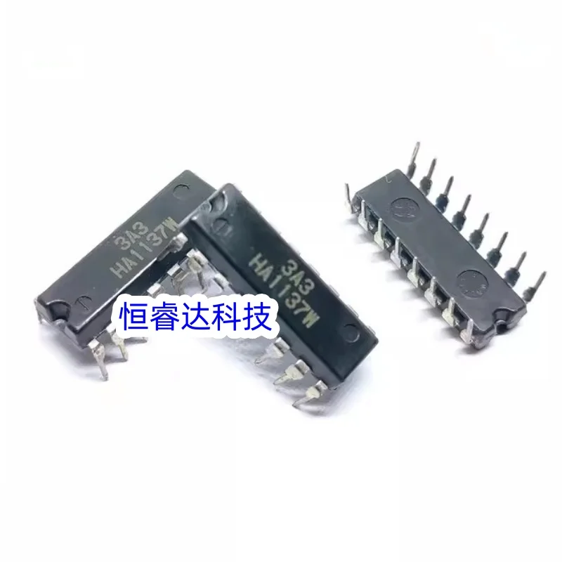 5pcs/lot HA1137W HA1137 DIP-16 In Stock