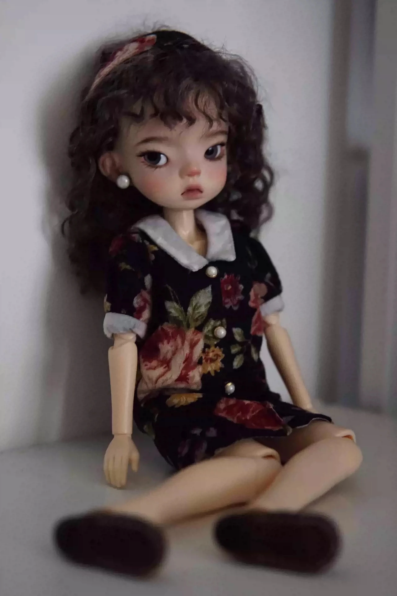 Dula Doll Clothes Dress Vintage print skirt Blythe ob24 ob22 Azone Licca ICY JerryB 1/6 Bjd Doll Accessories