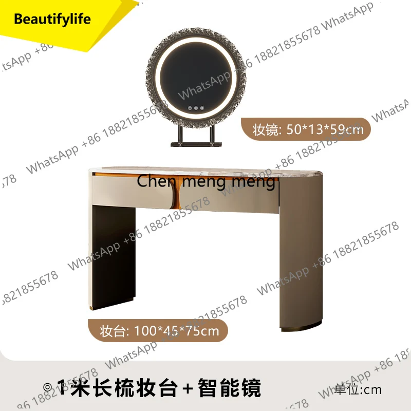 

a38 Cabinet Modern Vanity Table Bedroom Makeup Comfortable Vintage Dressing Table Filing Cabinets Mirror Vestidores Home Furnitu