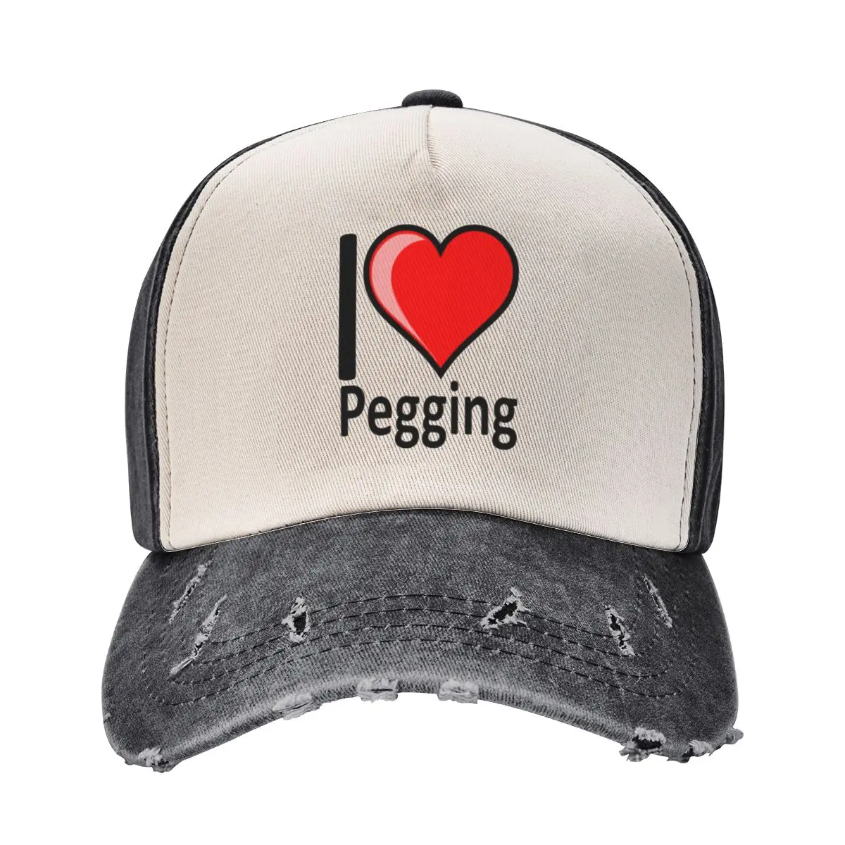 Rude - I Love Pegging Secret Santa Valentines Gift Baseball Cap birthday beach hat Mens Hats Women's