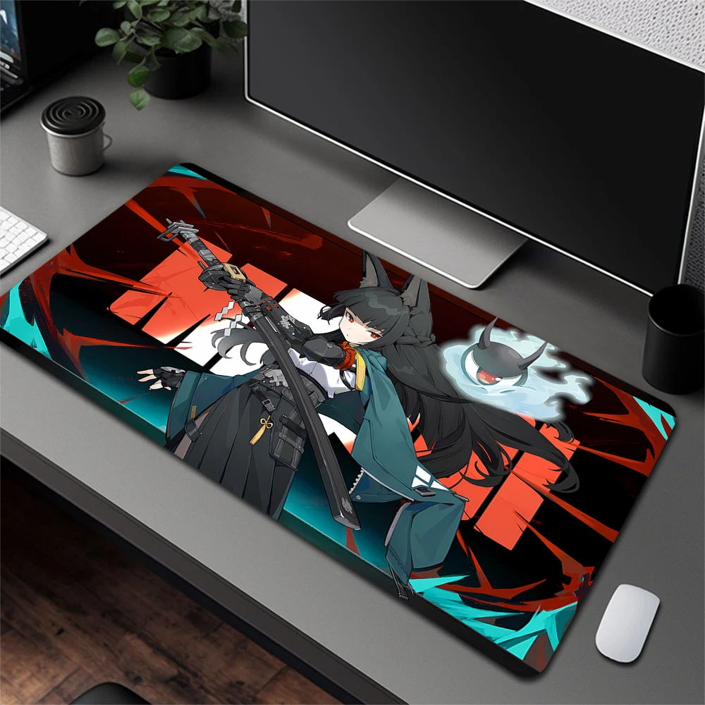 

Zenless Zone Zero Hoshimi Miyabi Gaming Mouse Pad Gamer Professional Large Mousepad 900x400mm Rubber Mouse Mat Computer Desk Mat