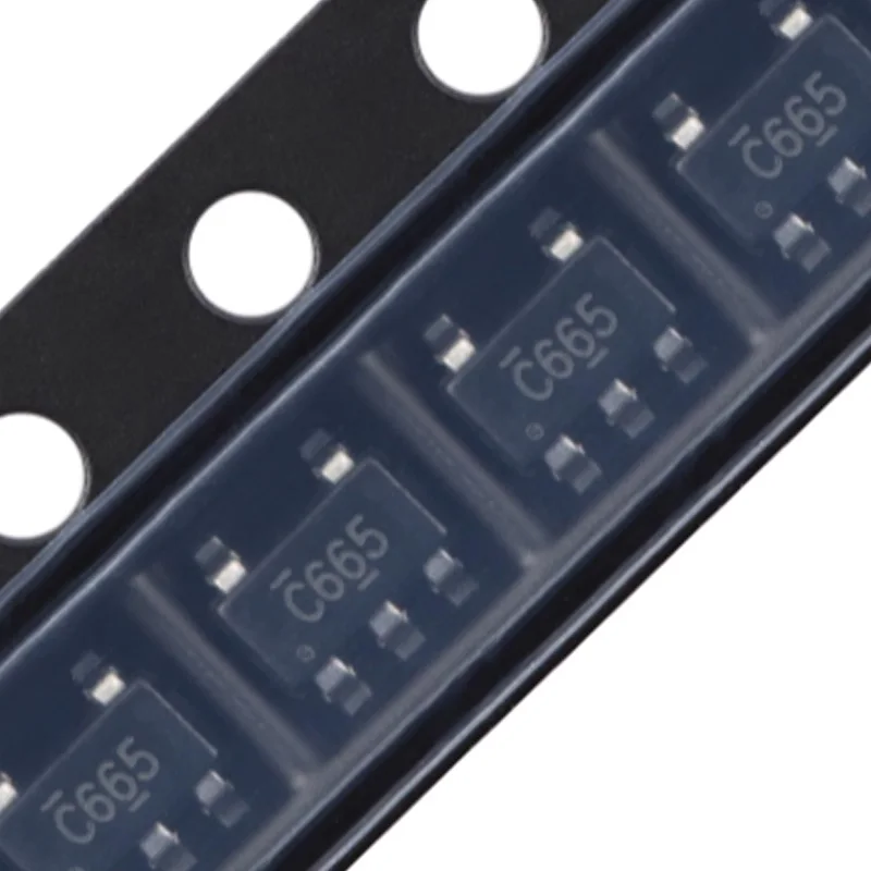 

100 Pieces of Brand New Original Sn74Lvc1G66Dbvr with Marking C665 Sot-23-5 Single-Channel Bidirectional Analog Switch Chip