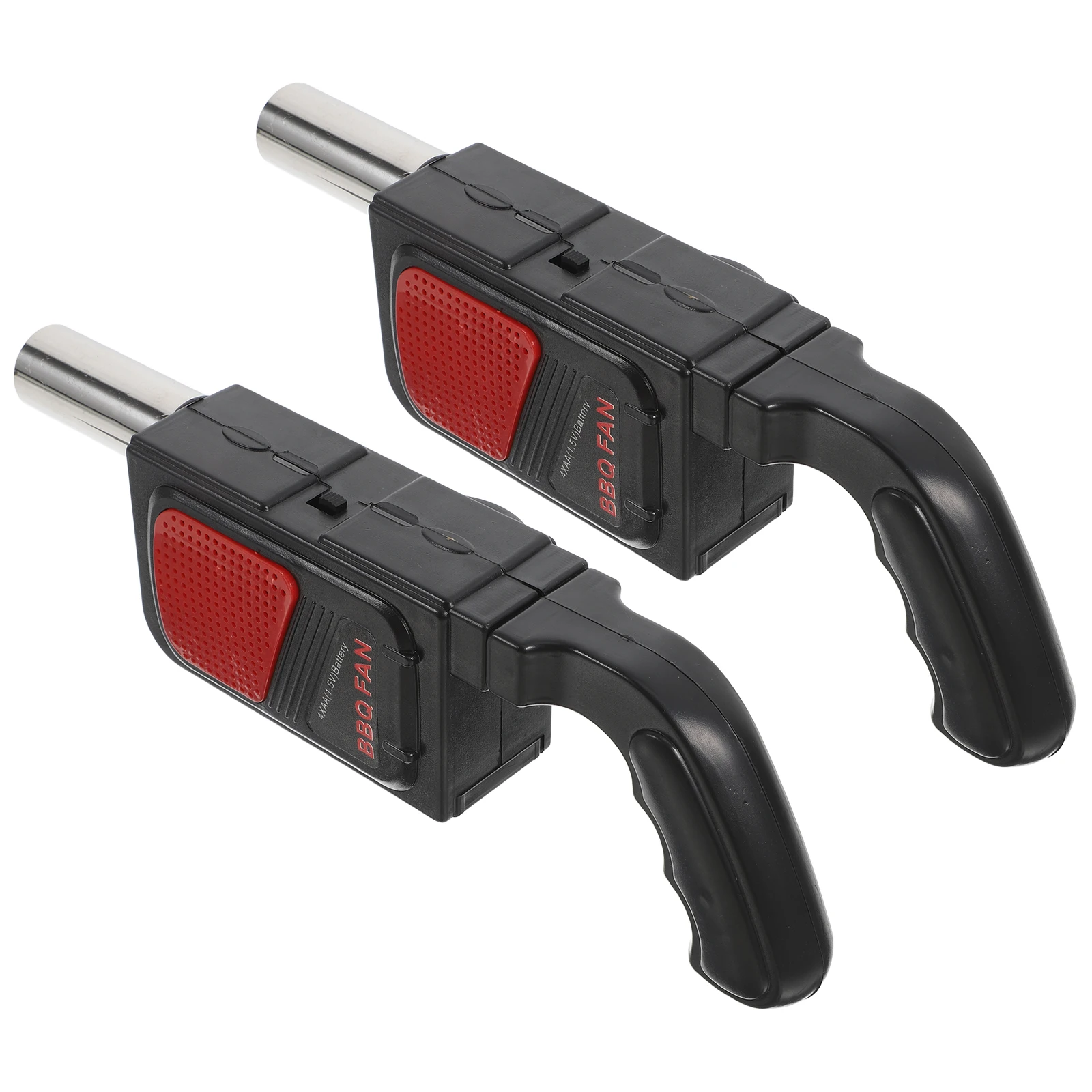 

2Pcs Electric Bbq Blower Portable Fire Starter Handheld Charcoal Fan Camping Picnic Outdoor Cooking Fire Blower