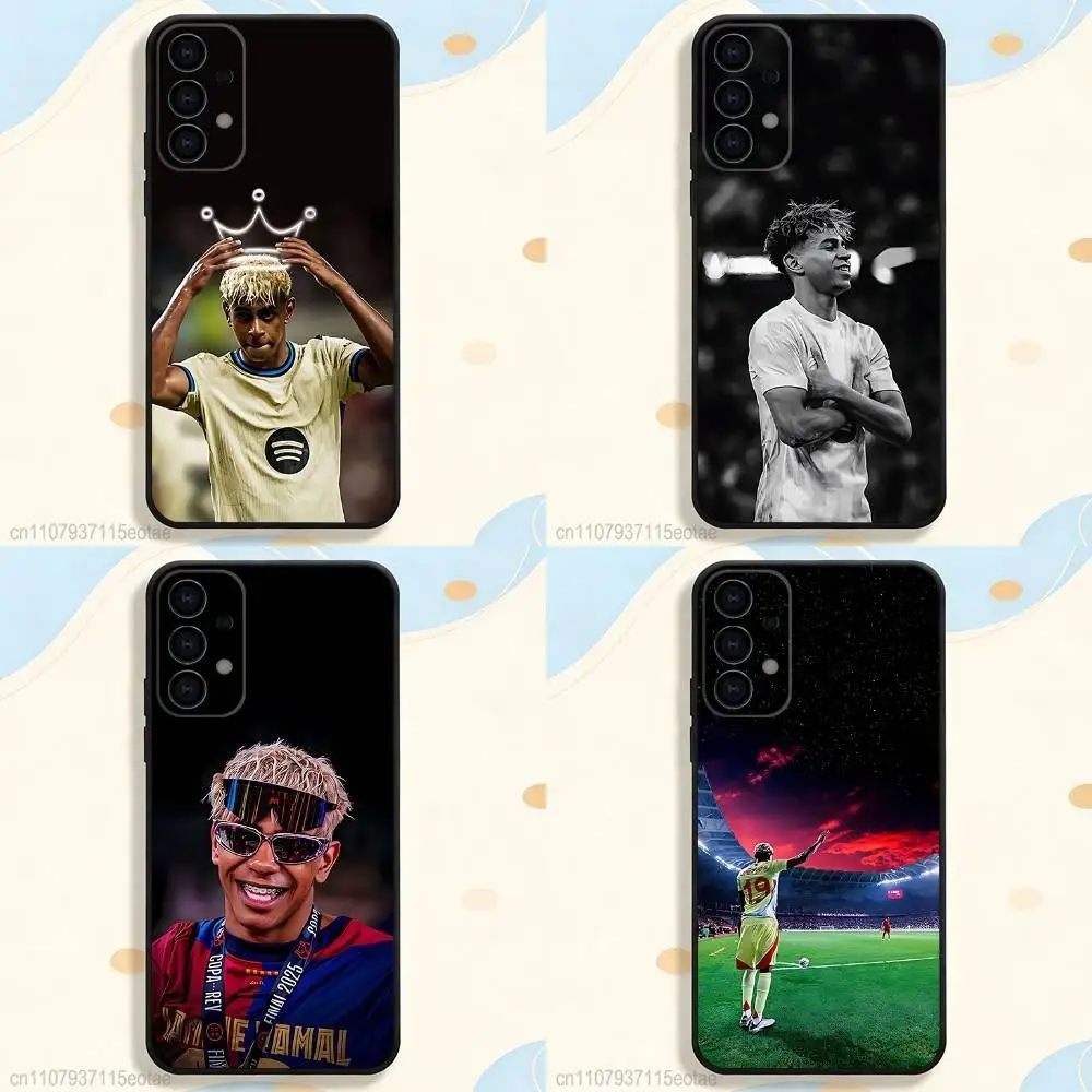 

Sport L-Lamine Y-Yamal STAR Phone Case for Samsung S26 S24 S22 S25 Ultra S9 S20 FE S23 Plus S10 S21 Shockproof Funda Cover