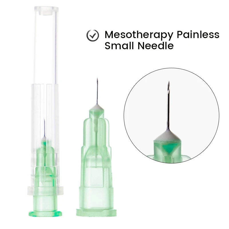 Disposable Plastic Medical Beauty30G, 18G,25G,27G,31G,32G,34G Painless Small Needle Sterile Injector Micro Hypodermic Needle