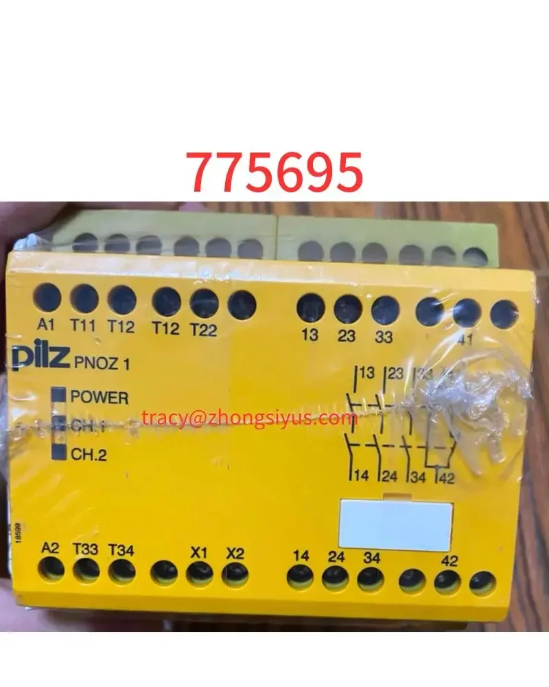 The new PNOZ (safety relays) PNOZ 1 24VDC 3n/o1n/c  775695
