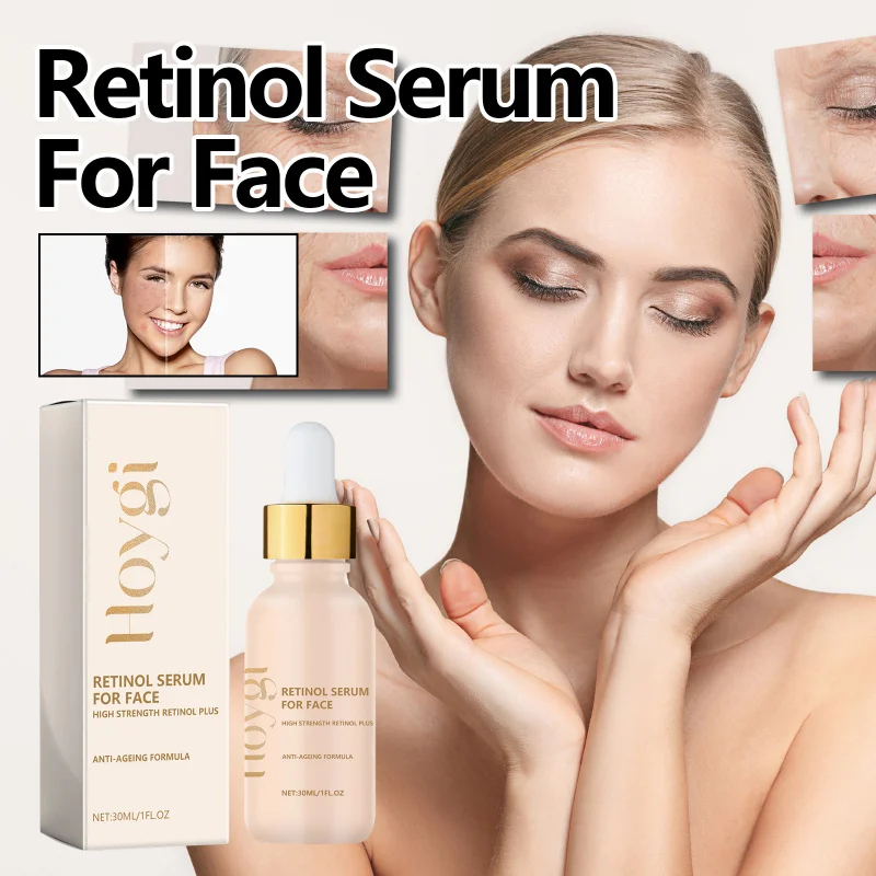 

Facial Retinol Serum, Hydrating & Moisturizing, Firming Facial Fine Lines, Softening Skin, Anti-Wrinkle Facial Serum
