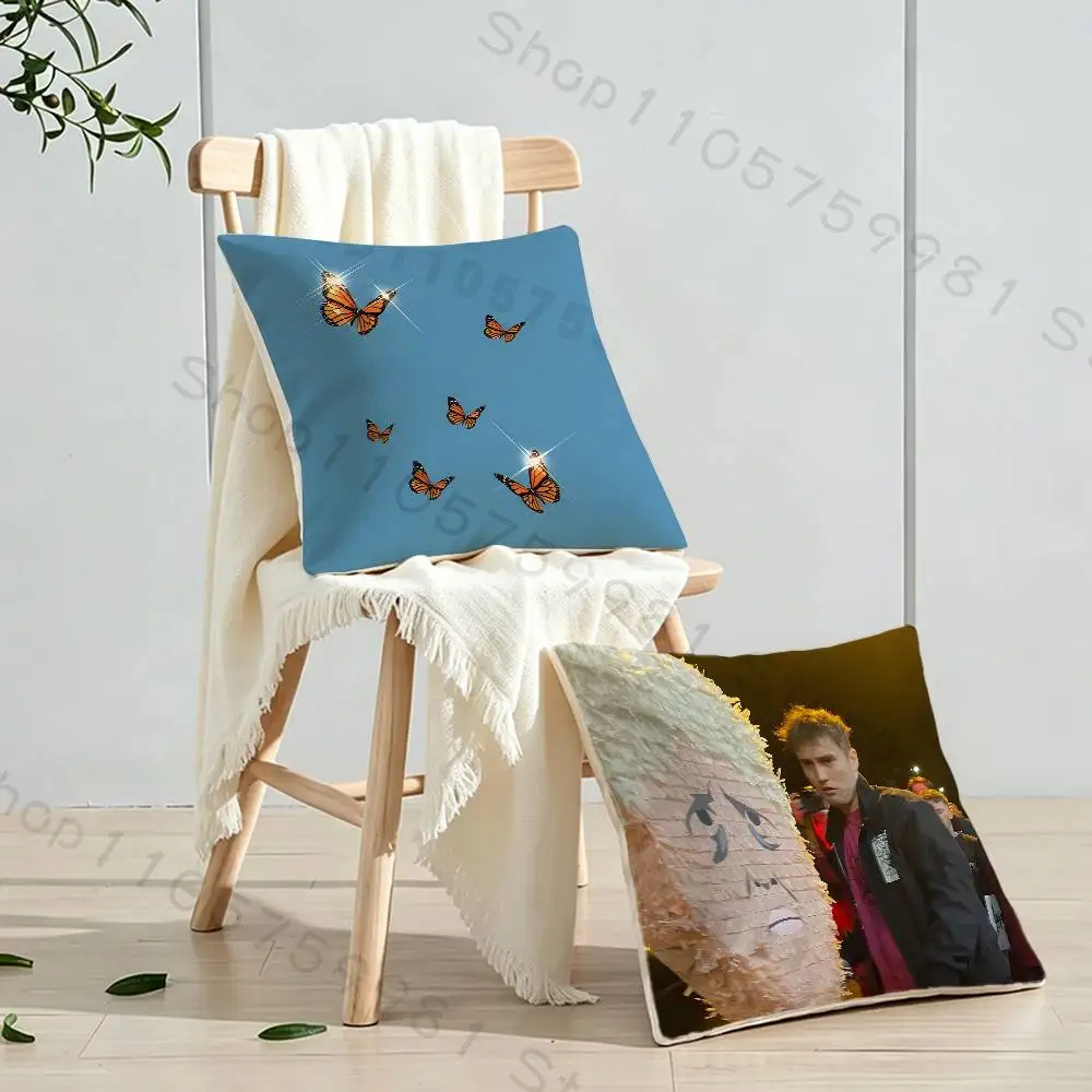 Singer S-Sam F-Fender Cute Cartoon Printing Pillowcase Customized Pillow Cover for Sofa Home Decor