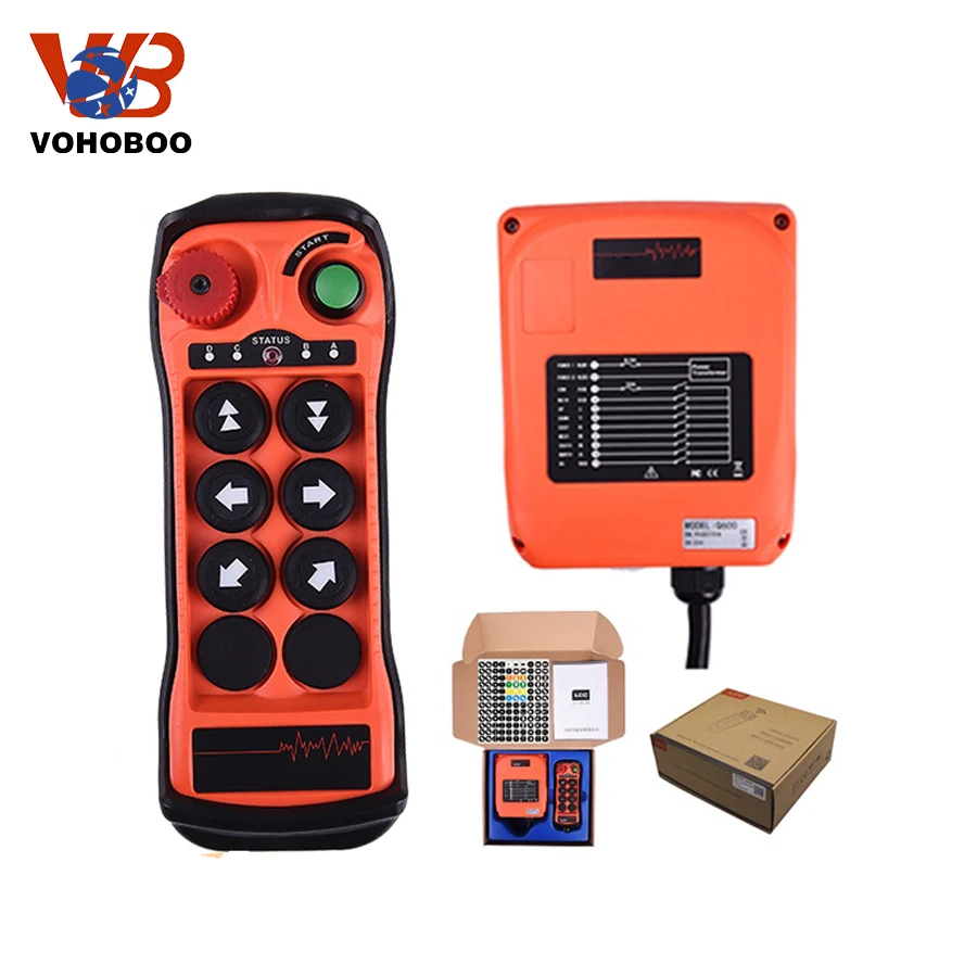 Q600 Industrial Crane Hoist Wireless Remote Control Electric Hoist Remote Control