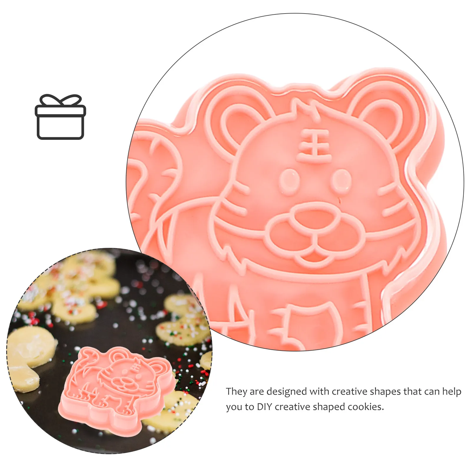 

Набор из 8 формочек для печенья в виде животных, креативный инструмент для выпечки, для самостоятельного изготовления печенья, угощений для детских праздников, многоразовые пластиковые формы для мастики и шоколада