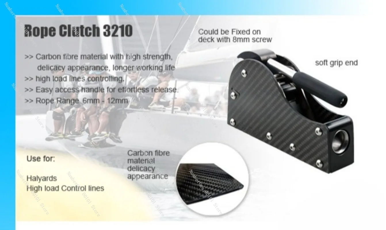 Ship specific rope clamp Rope Clutch 3210