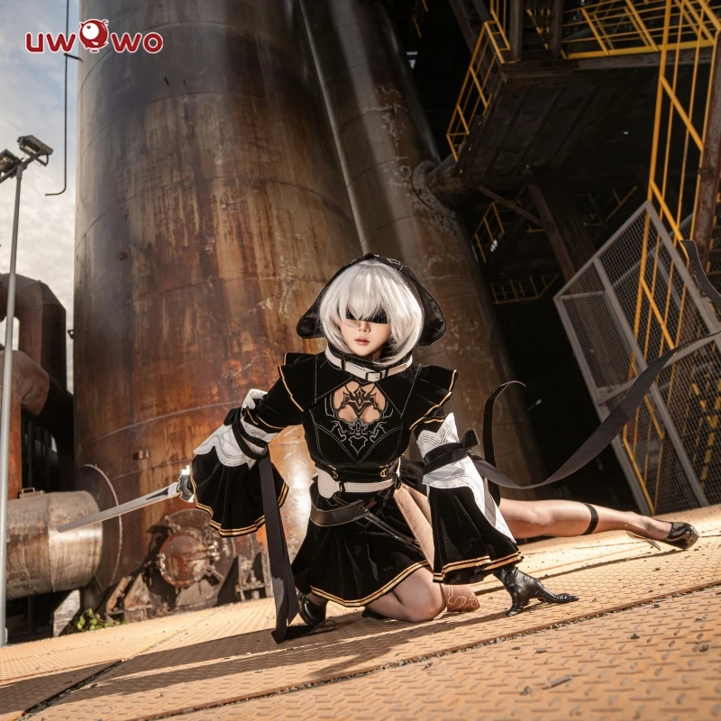 PRE SALE UWOWO Hina Cosplay NieRR Reincarnationn Hina Mechanicall Pupill Cosplay Costume Halloween Costume