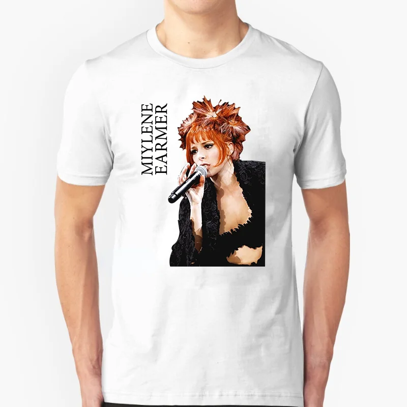 French Mylene Farmer France Meme Joelle Guillaume Tshirt Mylene Farmer France Meme Joelle Guillaume Jokes Casual Short-sleev