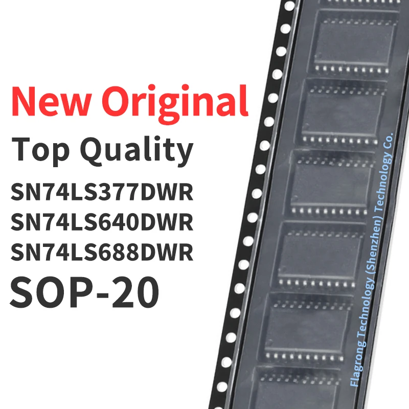 

10 Pieces SN74LS377DWR SN74LS640DWR SN74LS688DWR SOP-20 Chip IC New Original