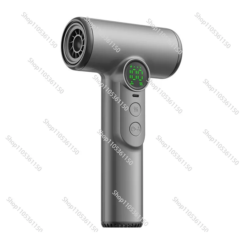 USB rechargeable wireless hair dryer, large wind hair dryer, no need to plug in.
