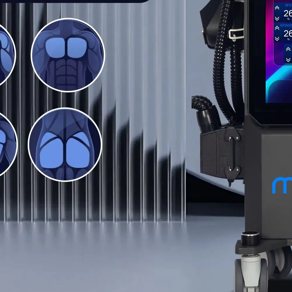 

Аппараты MyoSlim: EMS-устройство для коррекции фигуры, электромагнитное устройство для наращивания мышц и сжигания жира