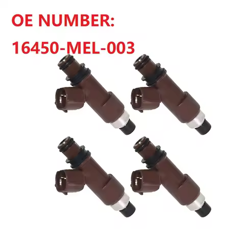 4PCS 16450-MEL-003 16450MEL003 Fuel Injector For HONDA CBR1000RR CB1300 CB1300A CB1300S CB1300SA VFR800 VFR800A Replacement-A14Z