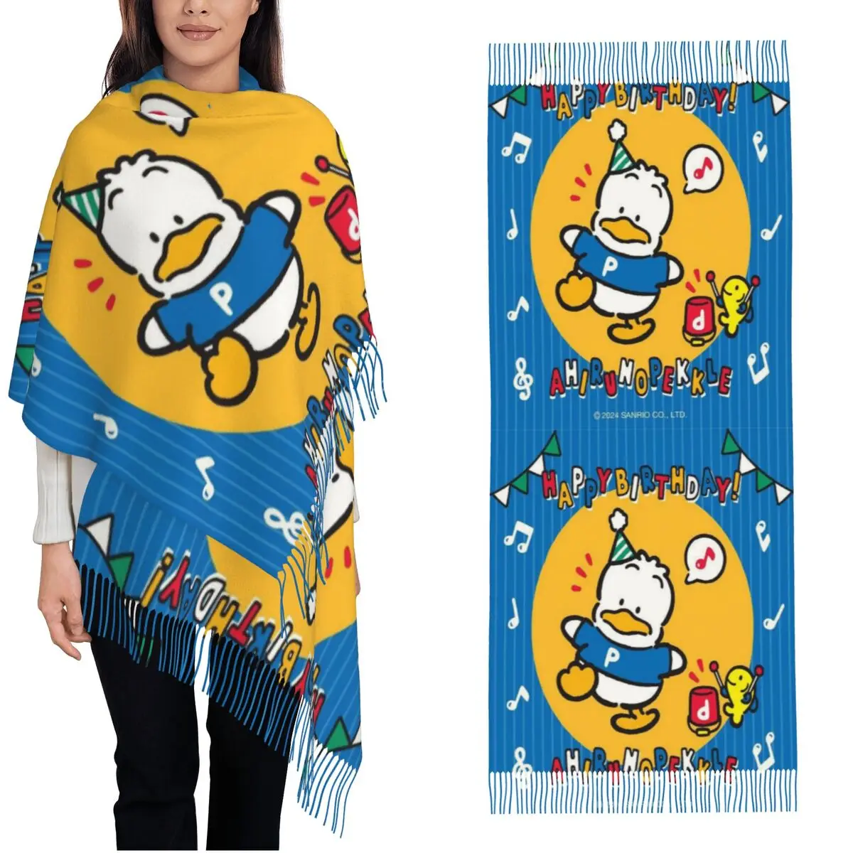 

Womens Pekkles Accessories Cashmere Scarf Soft Pashmina Shawls and Wraps Scarves for Evening Dress