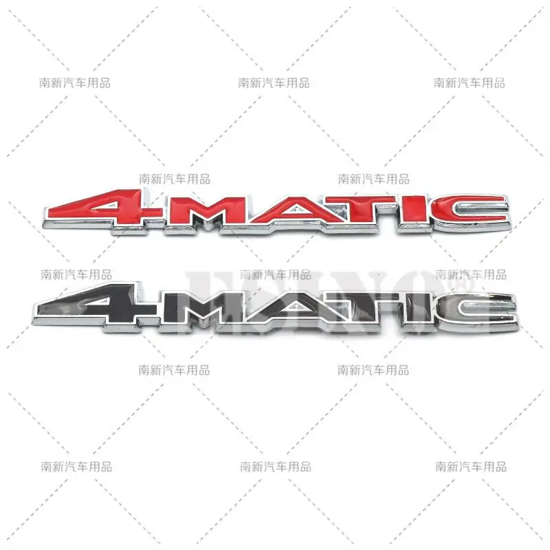 

3D 4Matic Car Trunk Metal Badge Emblem For Rear Body Tailgate Accessories Adhesive Styling Badge for Mercedes Benz W205 W212