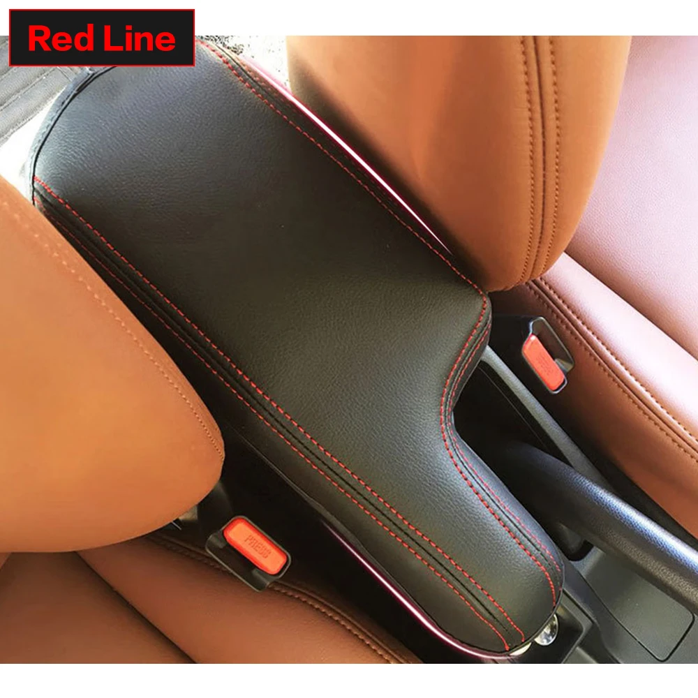 1Pcs Car Interior Decorative Accessories Armrests Box Cover Center Console For Honda Jazz Fit 2014 2015 2016 2017 2018 2019 2020