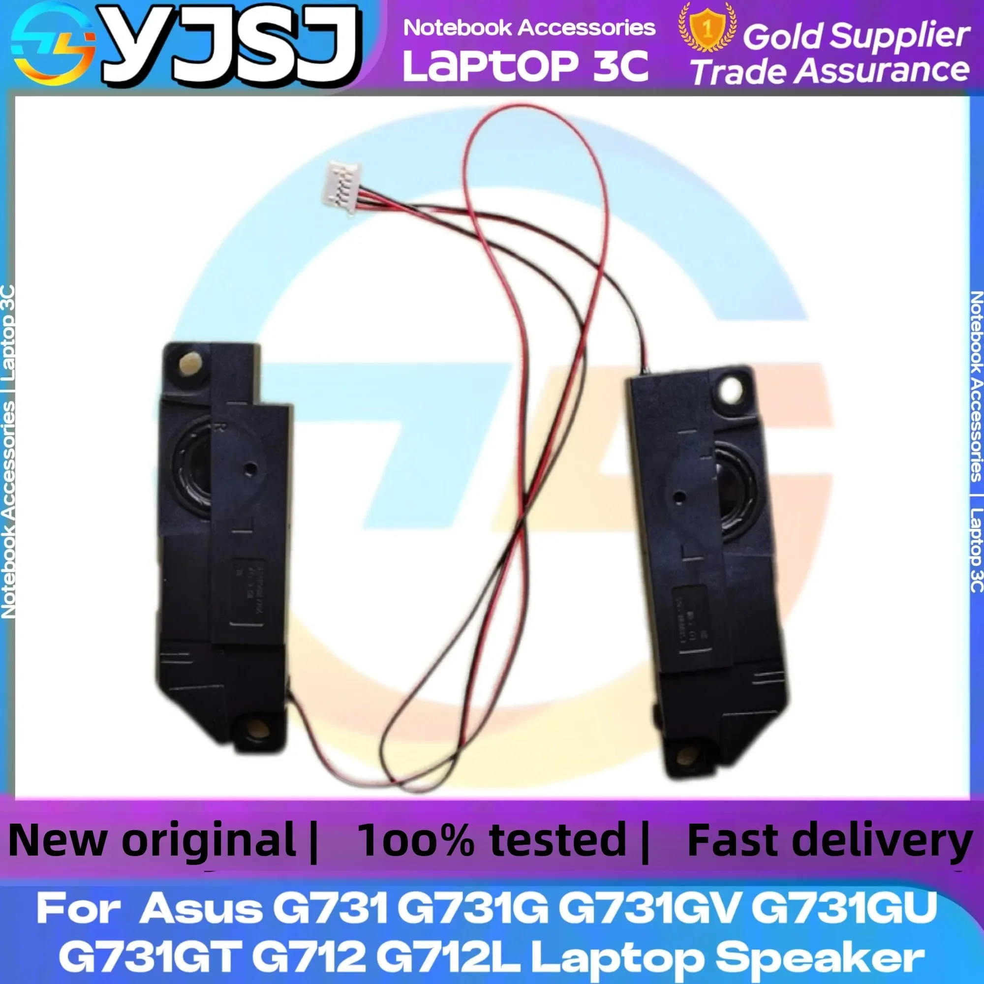 New GENUINE Original Laptop Speaker for Asus G731 G731G G731GV G731GU G731GT G712 built-in speaker left and right speaker G712L