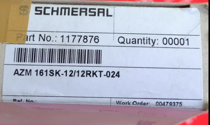 

Новый предохранительный выключатель SCHMERSAL AZM 161SK-12/12RKT-024 101177876
