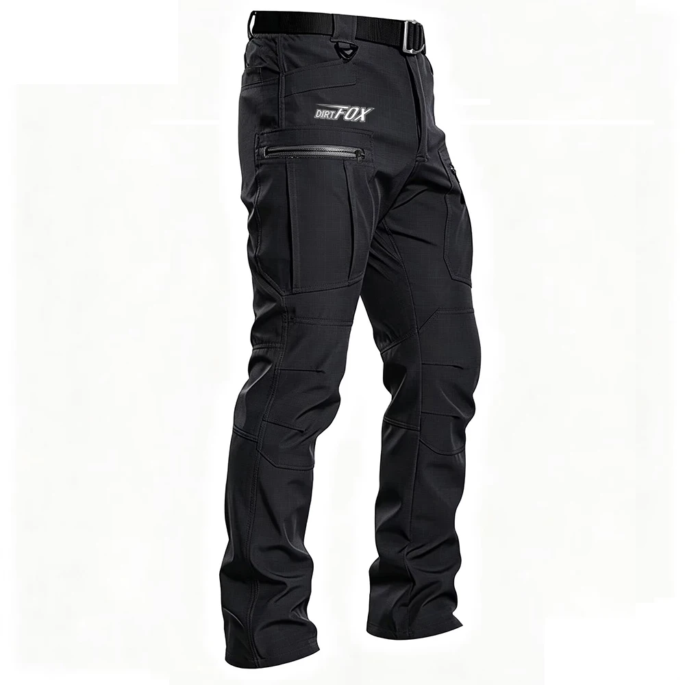 DIRTFOX Cycling Trousers Men 2026 Autumn Downhill Bike Long Pants Mountain Bike Bottoms Culottes Breathable Pantalones Enduro