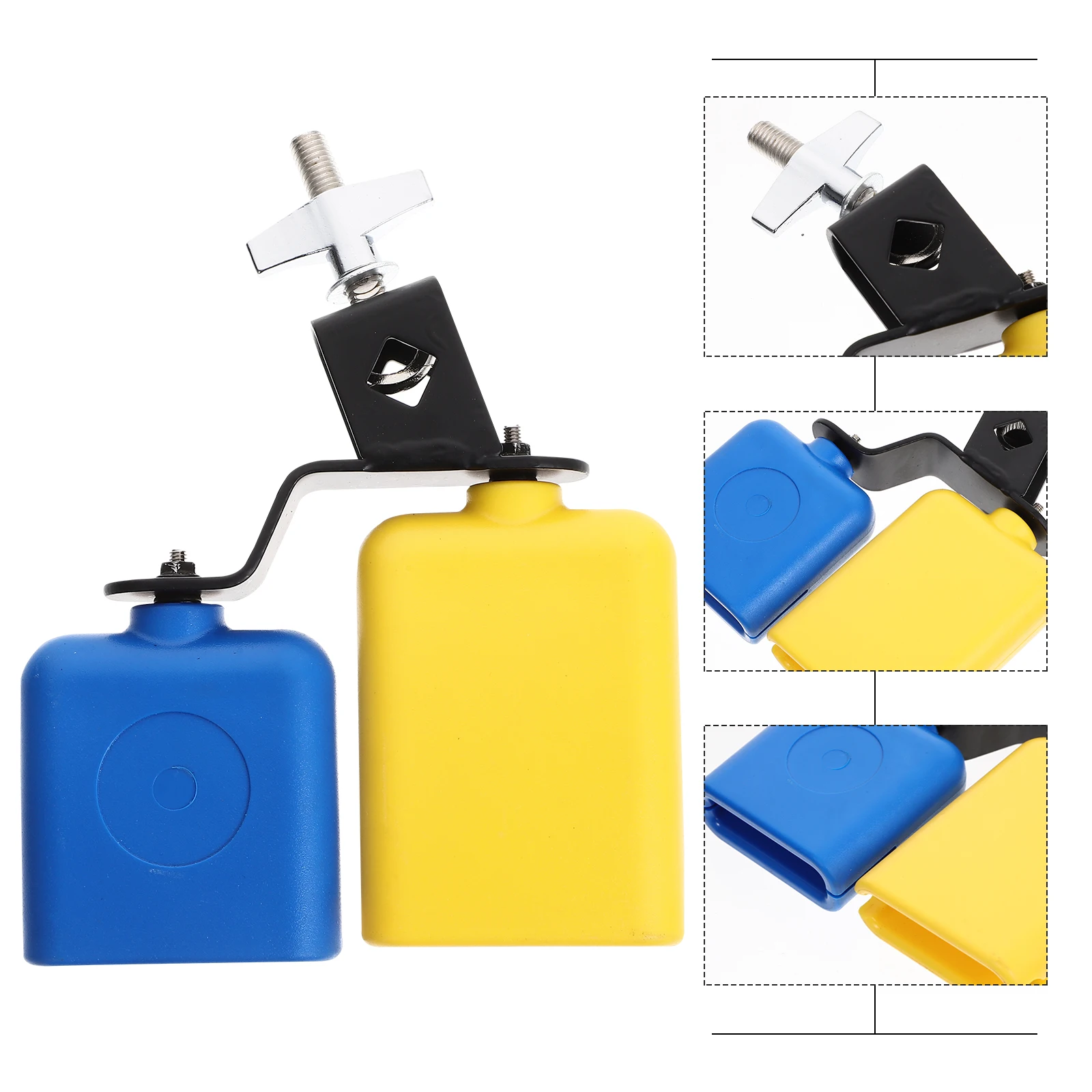 

Accessories Cowbell Percussion Instrument Vintage Bells Metal Practical Musical Instruments
