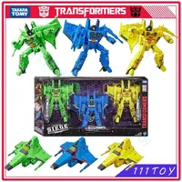 In Stock Transformers War for Cybertron:Siege WFC-S52-54 Seeker AcidStorm NovaStorm IonStorm 3-Pack Anime Figures Gifts Hobbies