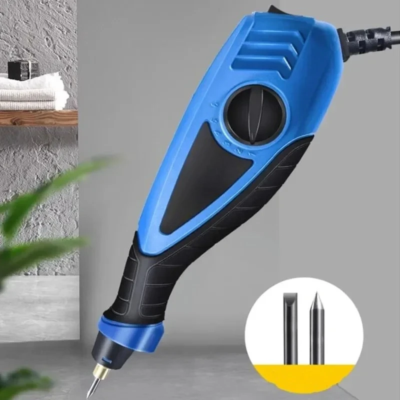 220V 25W Speed Adjustable Electric Engraving Pen Handheld Metal Lettering and Marking Machine Stone Concrete Engraving Machine