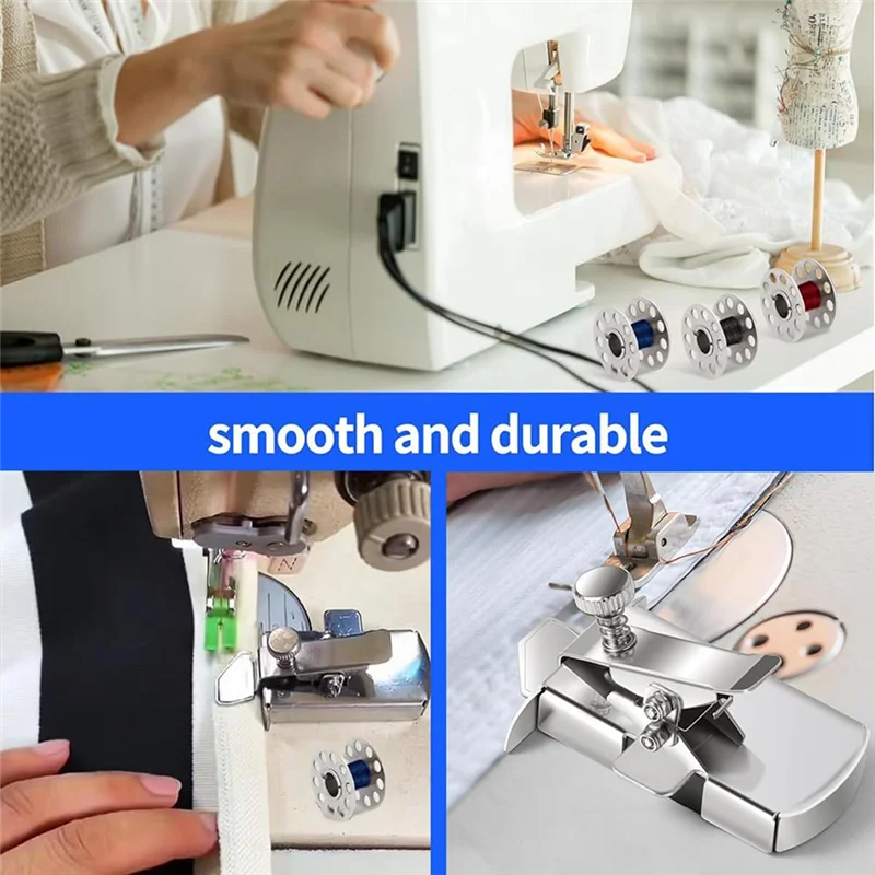 دليل التماس المغناطيسي ABHU لآلة الخياطة، عبوة من 9 ملحقات ماكينة الخياطة، مقياس مغناطيسي متعدد الوظائف مضاد للتجعيد دورا