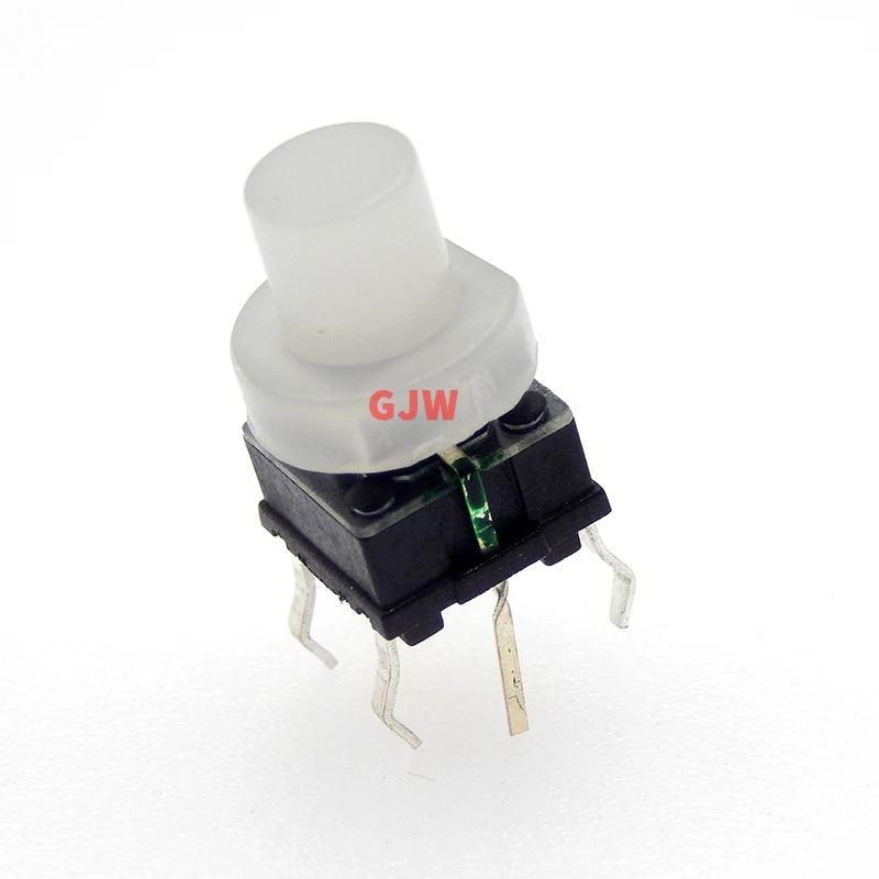 2 sets LED Push Button Switches PB6156L With LED Blue/Red/Green Light +  Button Caps