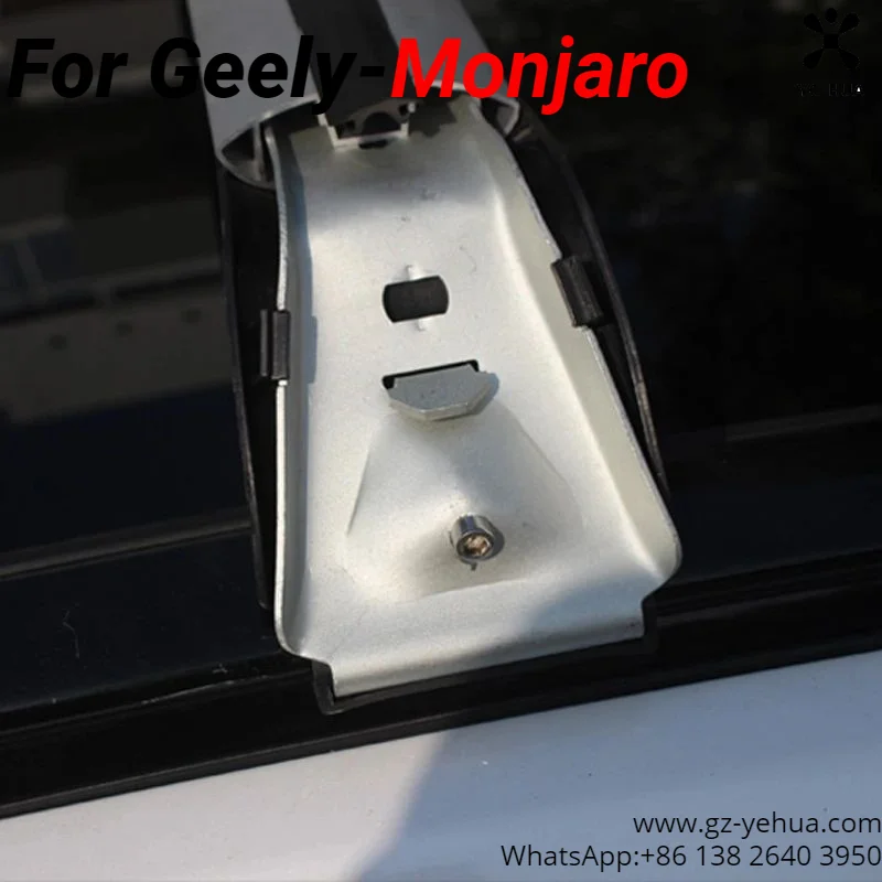 For GEELY Monjaro Manjaro Xingyue L KX11 Roof Crossbar Luggage Rack Crossbeam Perforated Aluminum Alloy With Lock