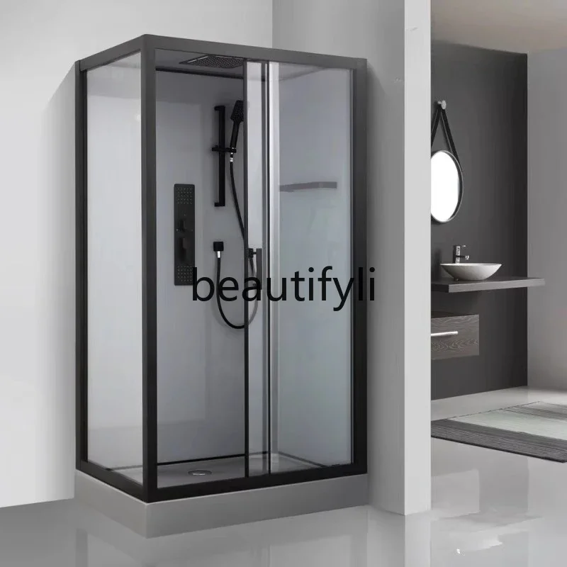 smt45 Shower room with Bluetooth quick-fit, punch-free integrated household rectangular bathing room