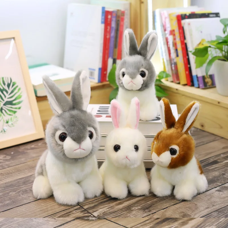 

Three Color Cute Rabbit Children Stuffed Plush Toy Birthday Gift