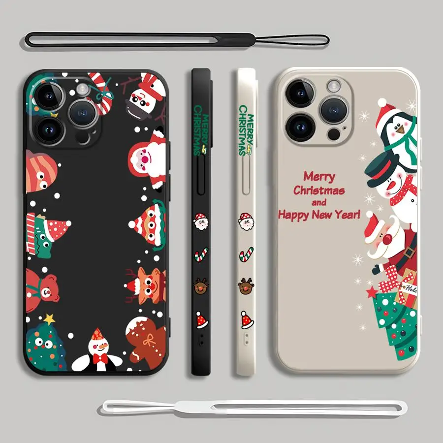 Merry Christmas Gift Phone Case for Samsung Galaxy A51 A72 A73 A31 A71 A05s A03 A04e A03s A02 A70 A70s A30s A20 A10 Soft Cover