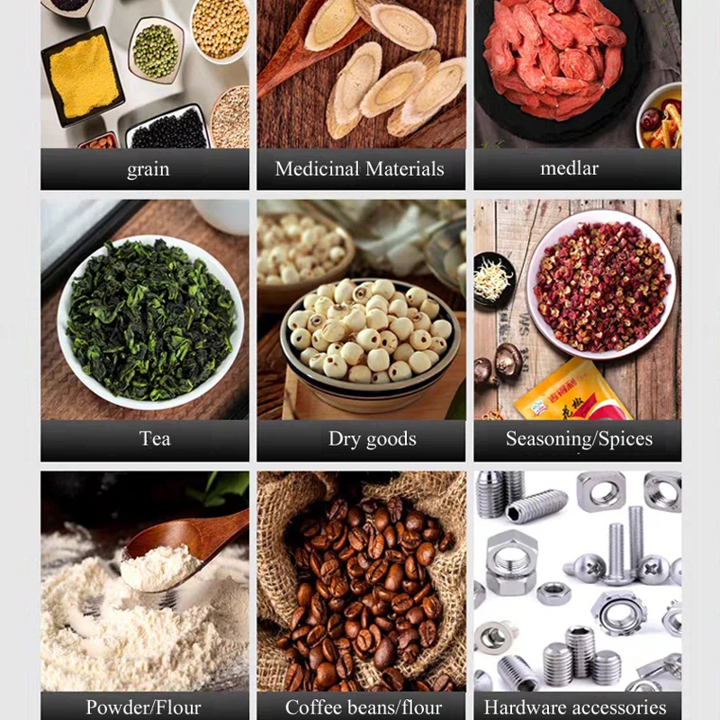 

5-999g Quantitative Filling Machine Vertical Granular Grain Millet Weighing Packer Tanules Mixed Grain Powder Packing Machine