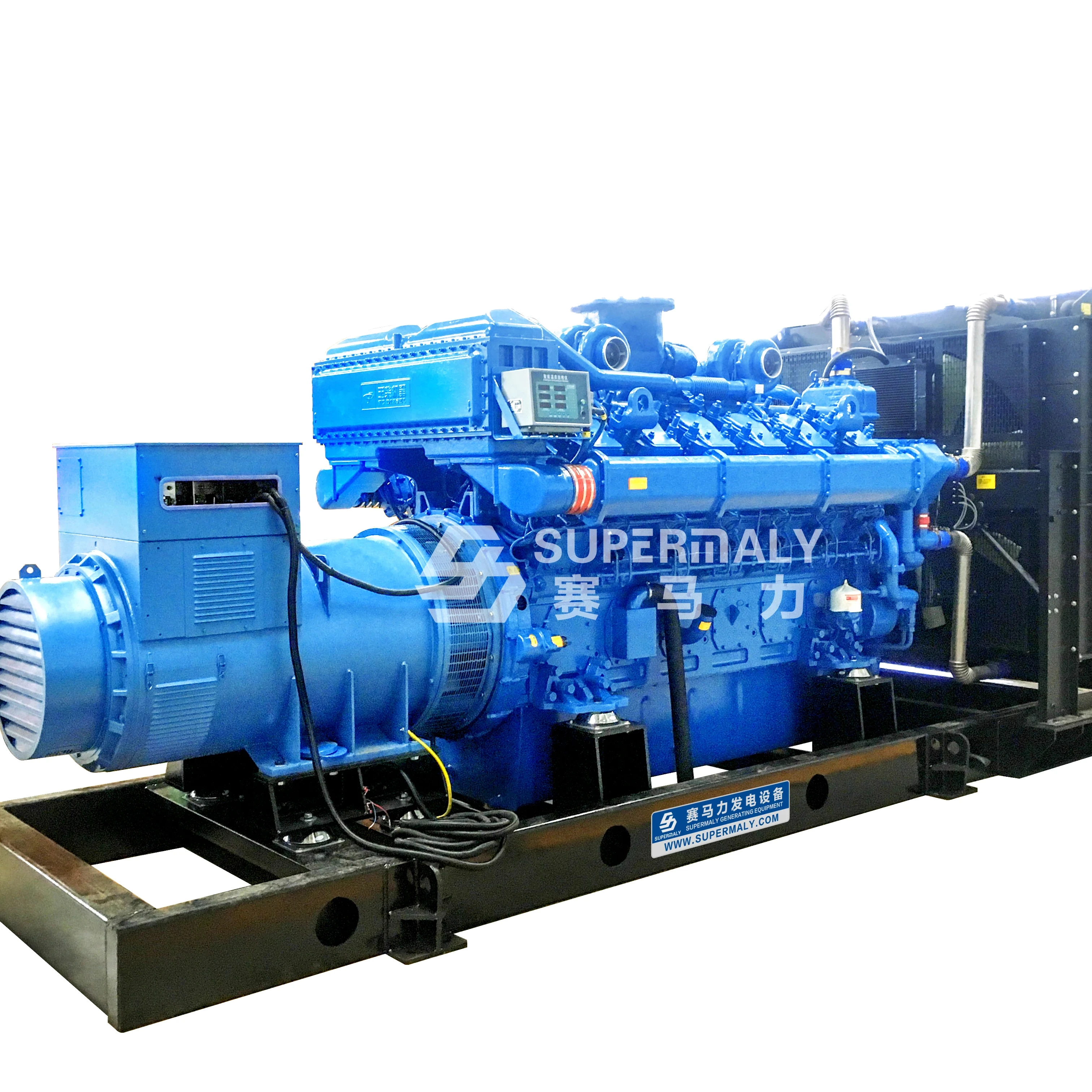 Генератор природного генератора мощностью 1 МВт с двигателем Jichai