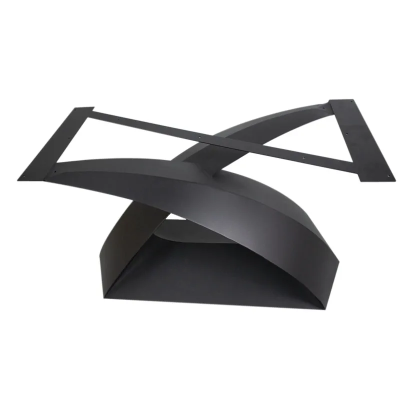 Modern Industrial Cast Iron Steel Furniture Legs Office Home Metal Bench Dining Table Frames for Restaurant Coffee Dining