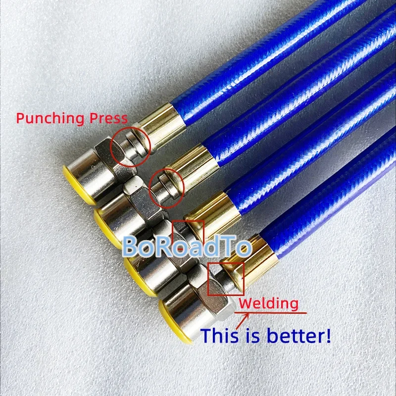 

45cm 60cm 2500bar High Pressure Diesel Oil Tube Common Rail Fuel Test Bench Oil Delivery Pipe Spare Part