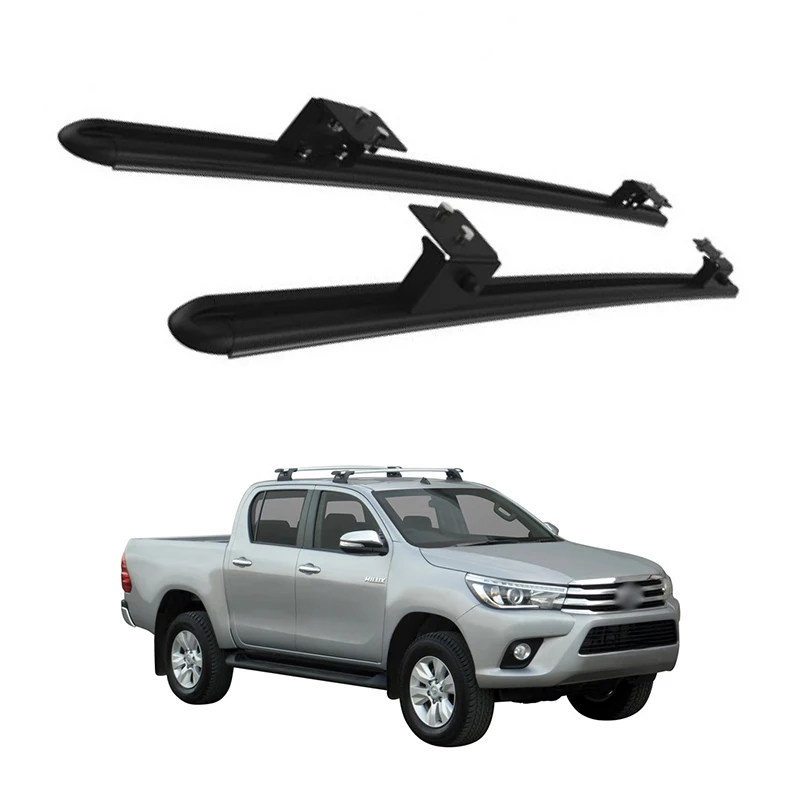 

Hot Sale High Quality Aluminium Thickened Hatd Top Bar Lage Roof Rack Crossbar Premium Car Accessories