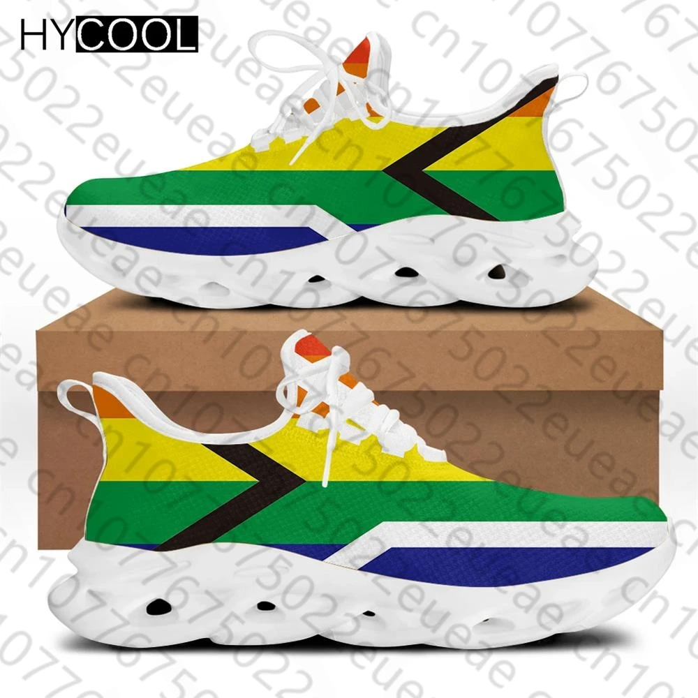 HYCOOL Hot Sales Men Women Sport Sneakers Rainbow Color LGBT Pride Flag Print Breathable Mesh Air Height Increase Zapatillas