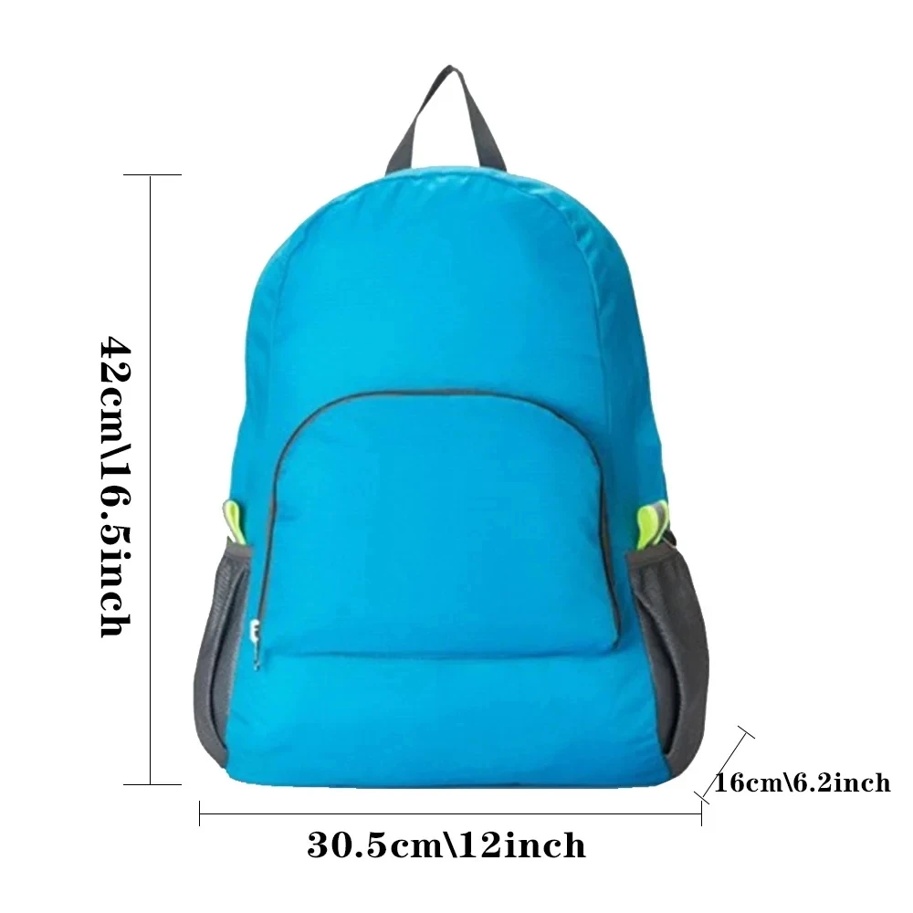 Foldable Backpack Camping Hiking Ultralight Folding Travel Daypack Bag 2024 Outdoor Mountaineering Sports Daypack for Men Women