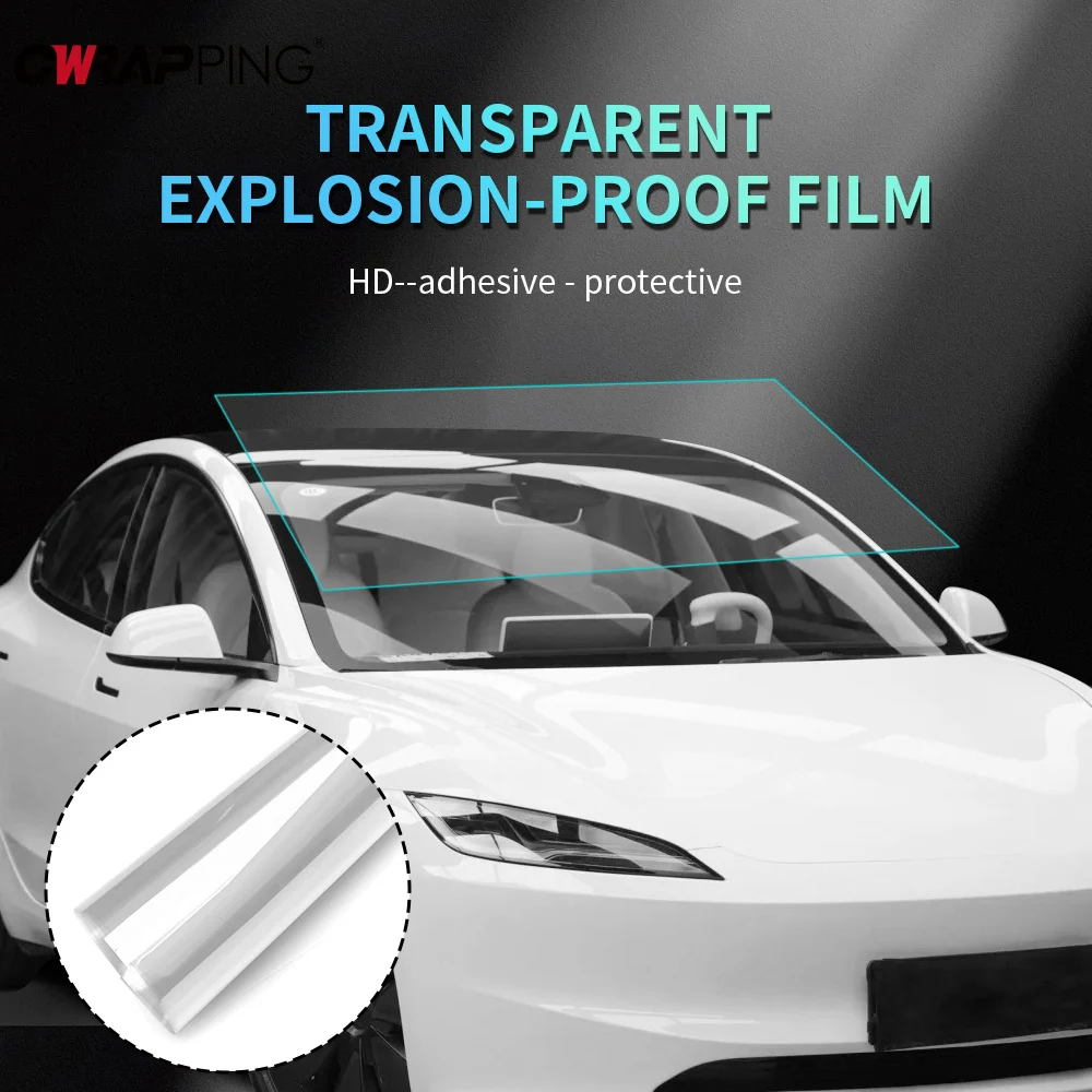 Transparent Car Protective Film Car Door Edge Transparent Protective Film Auto Trunk Sill Scuff Door Edge Protector for Car Film